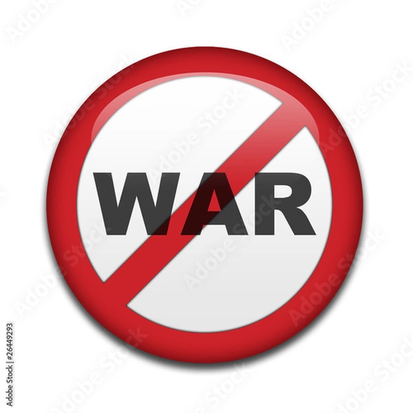 Fototapeta Chapa NO WAR