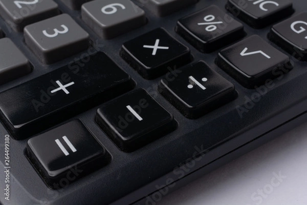 Fototapeta Calculator functions