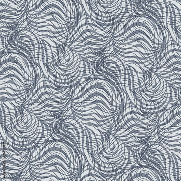 Fototapeta Geometric ornament for ceramics, wallpaper, textile, 