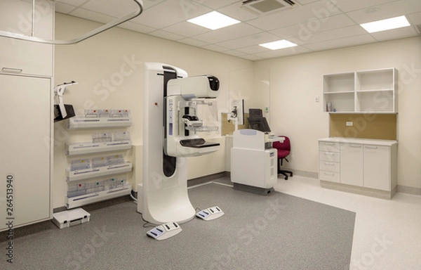 Fototapeta interior of a hospital room