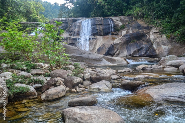 Obraz Phrom Lok Waterfall, Khao Luang National Park in Nakhon Si Thammarat, Thailand.
