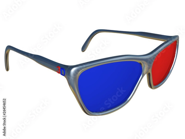 Obraz Occhiali 3d