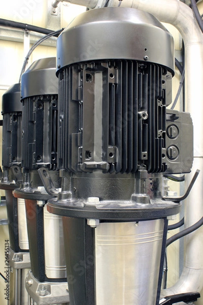 Obraz Electric motors