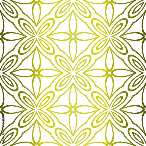 Fototapeta Geometric Pattern With Hand-Drawing Ornament. Vector Super Illustration. For Fabric, Textile, Bandana, Scarg, Colored Print