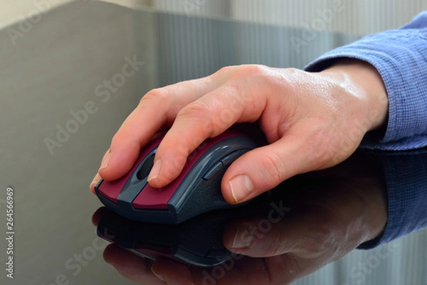 Fototapeta device for cursor control.