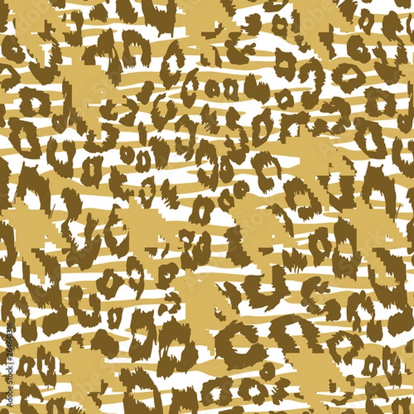 Obraz Leopard pattern, jaguar pattern, animal fur