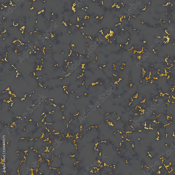 Obraz marble texture in grey tones with gold