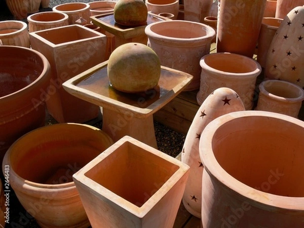 Fototapeta terracotta earthenware