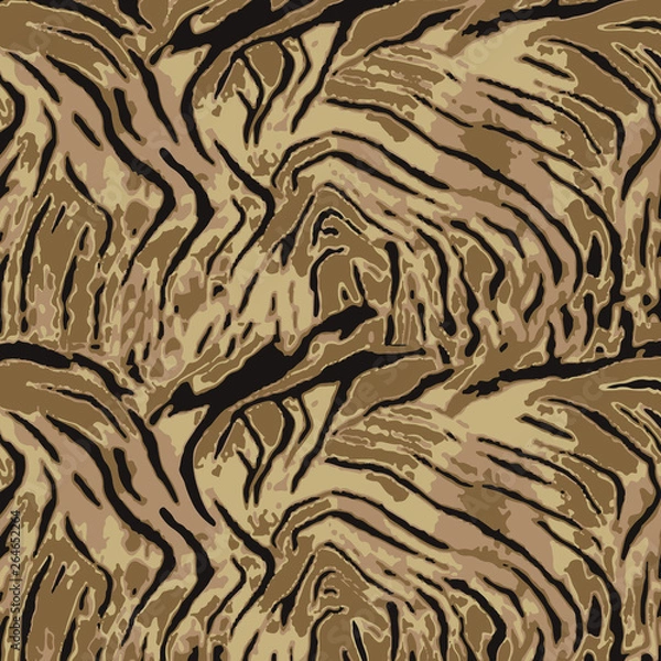 Fototapeta Animal print, snake skin, leopard texture background