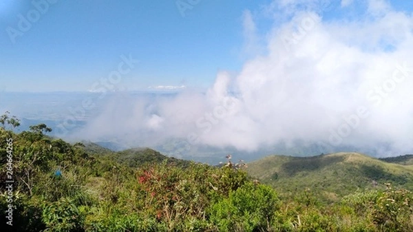 Fototapeta Vista do pico do itapeva