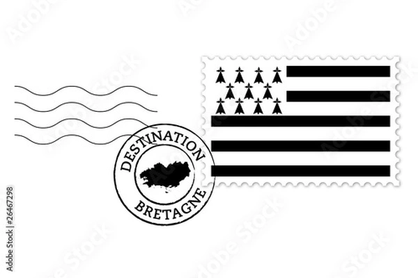 Obraz Timbre Bretagne