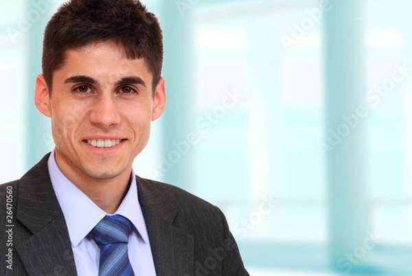 Fototapeta An attractive business man