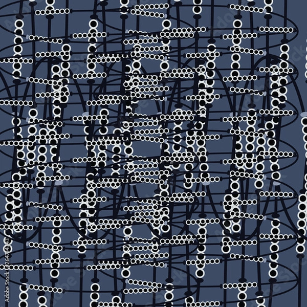 Fototapeta Chains Pattern. Fashion Background Chain for Fabric, Textile,
