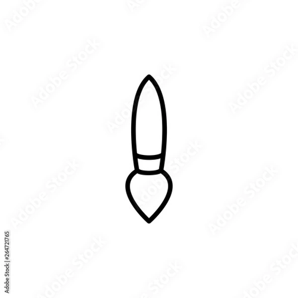 Fototapeta brush icon vector. brush vector design. sign design. flat style. Vector EPS 10
