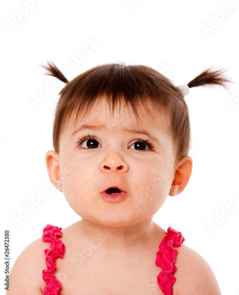 Obraz Funny baby face expression