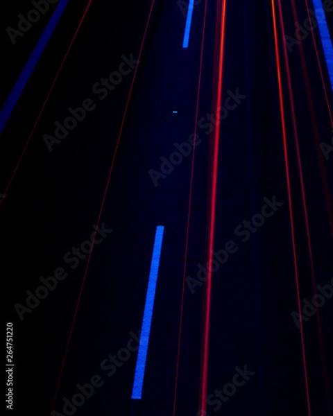 Fototapeta Night Highway