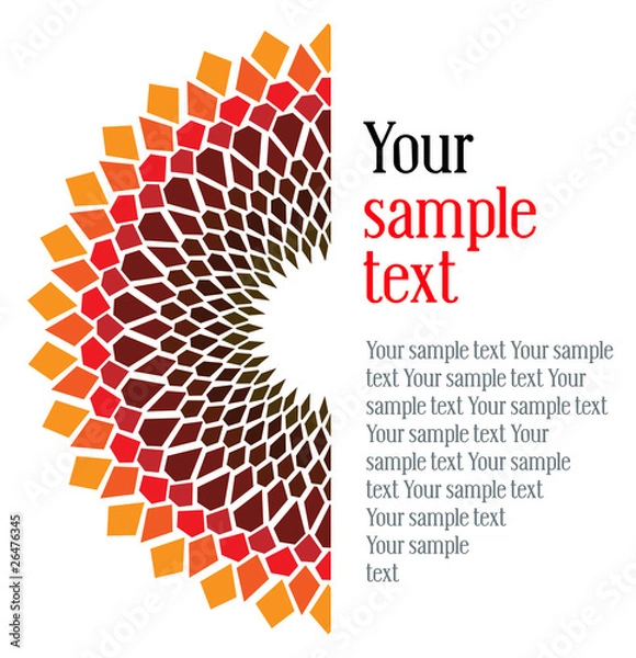 Obraz sun background