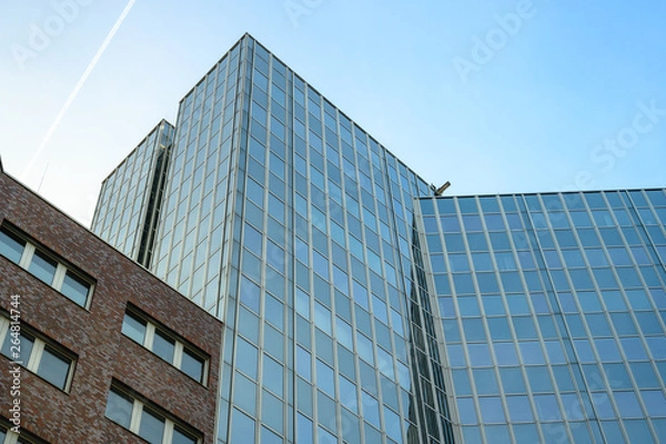 Fototapeta Alstercity Hamburg