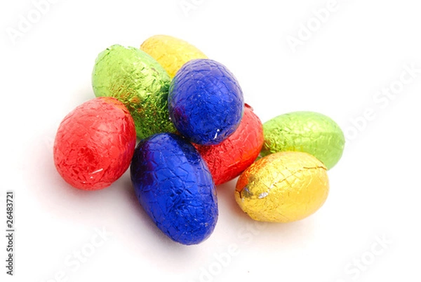 Obraz Easter chocolate eggs
