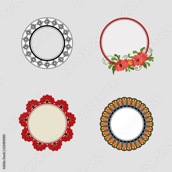 Fototapeta Four frames