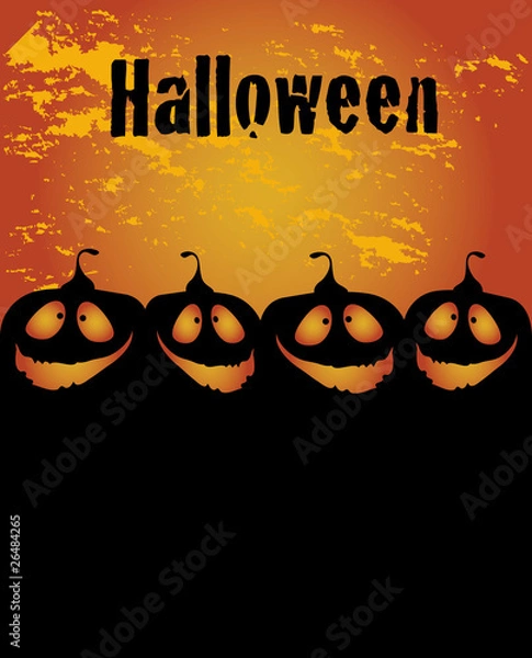 Fototapeta vector halloween background