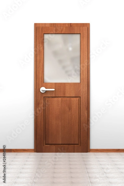 Obraz Door With Opaque Window