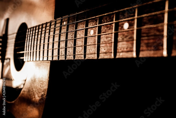 Obraz acoustic guitar