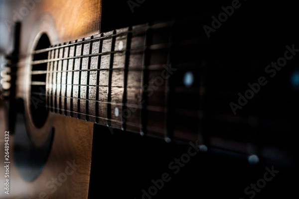 Obraz guitar on stage