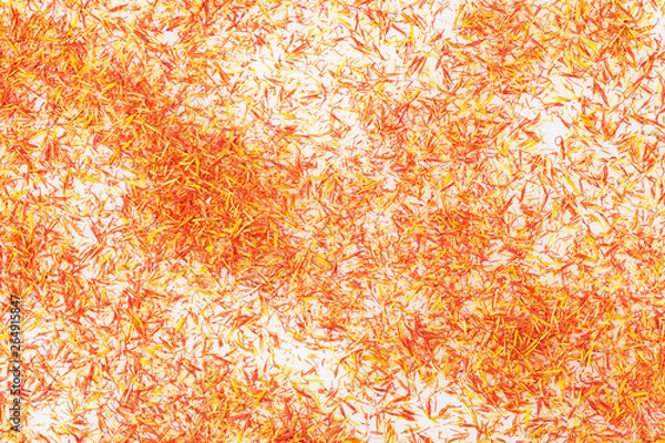 Fototapeta Dried saffron background