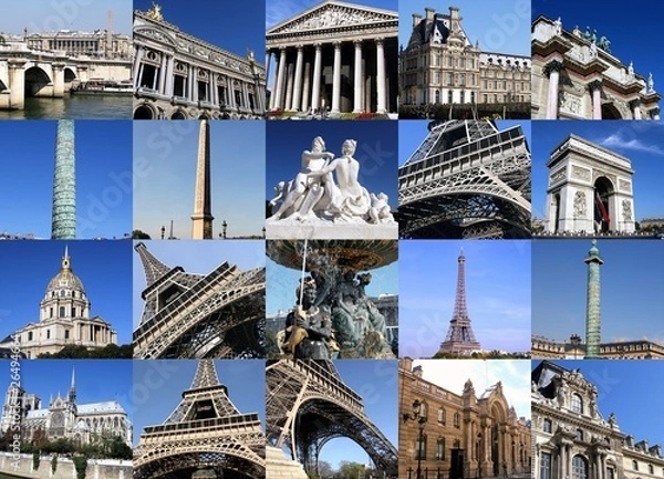 Fototapeta Vision de Paris