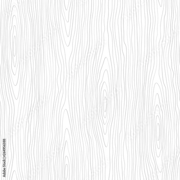 Fototapeta Seamless wooden pattern. Wood grain texture. Dense lines. Abstract background. Vector illustration