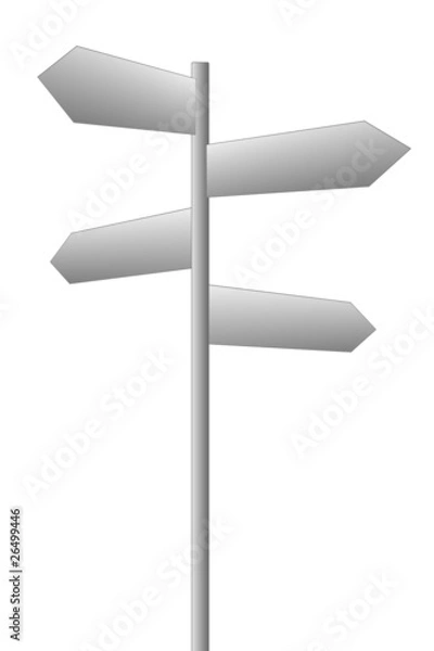 Fototapeta Wegweiser