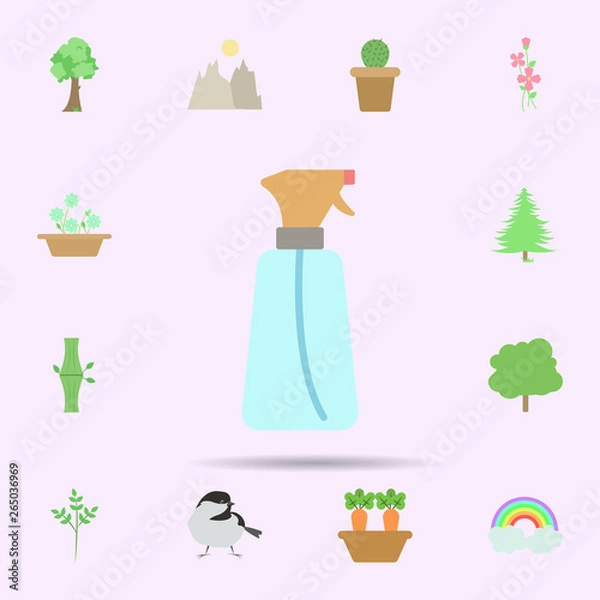 Fototapeta Sprinkler colored icon. Universal set of nature for website design and development, app development