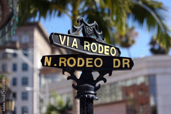 Obraz Rodeo Drive - Kalifornia!