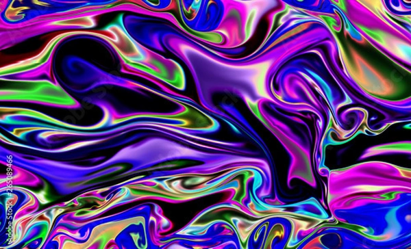 Obraz Magic space texture, pattern, looks like colorful smoke