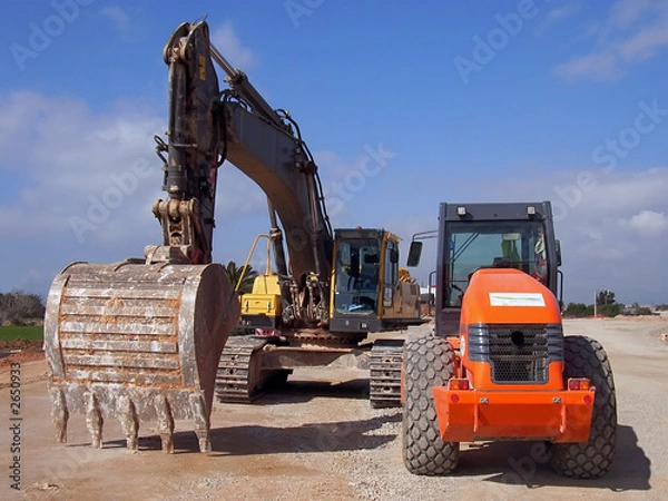 Obraz heavy vehicles