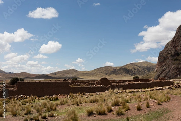 Obraz Pukara,archeological site