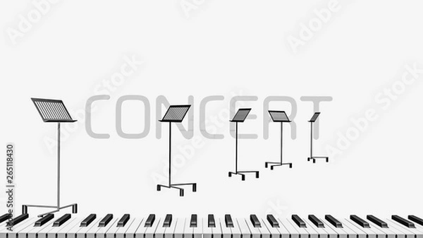 Obraz NOTENSTÄNDER 43