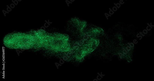 Obraz Abstract dynamic particles  texure