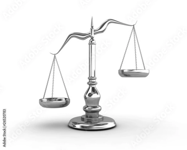 Obraz Scale - 3d render