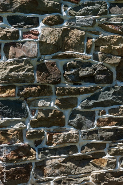 Obraz white lines on wall