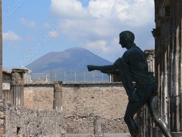 Obraz apollo und vesuv