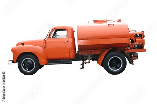 Fototapeta city maintenance truck