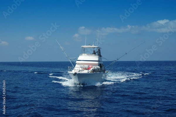 Obraz Łódź rybacka