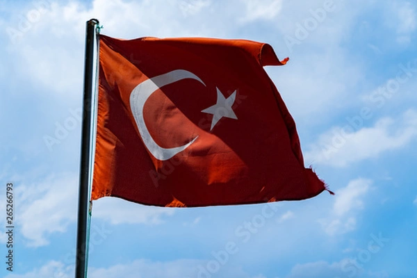 Obraz Turkey flag