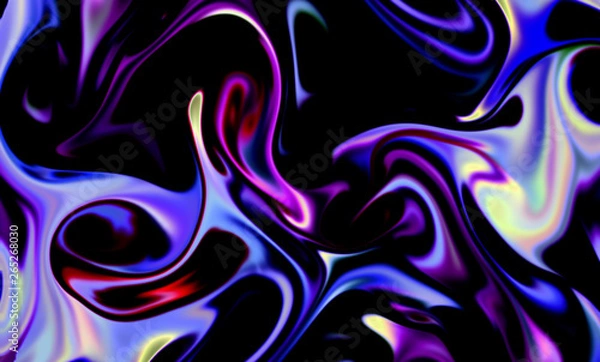 Obraz Magic space texture, pattern, looks like colorful smoke with beautiful little stars