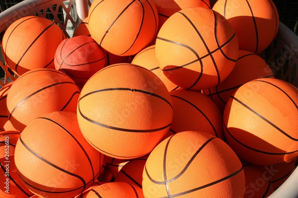 Obraz basketballs