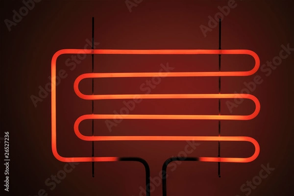 Fototapeta Heating element