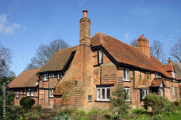 Obraz brick and timber house