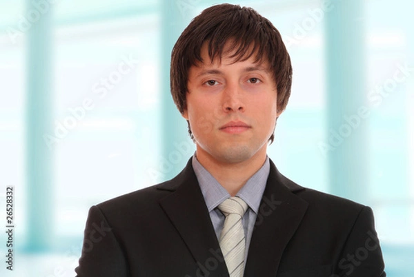 Fototapeta An attractive business man